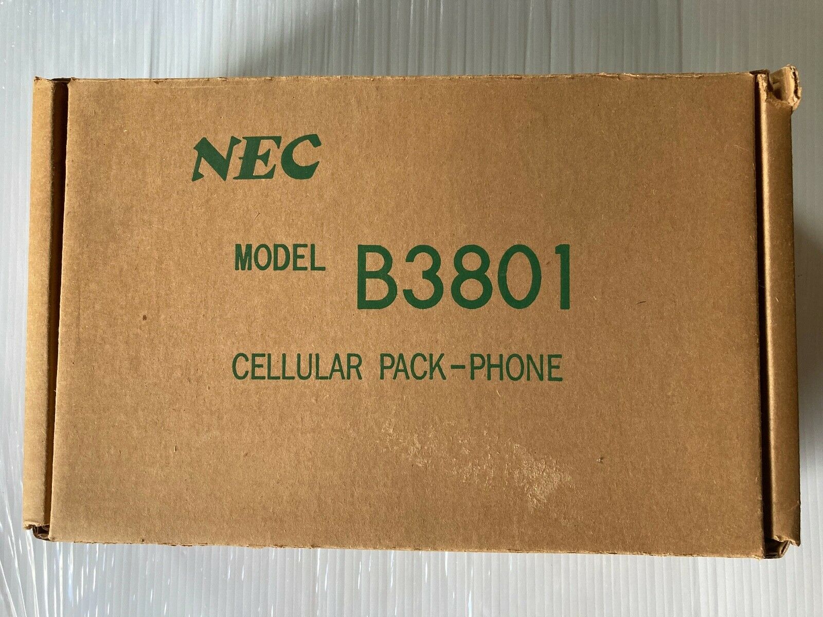 Rare And Vintage Nec B3801 Mobil Phone With Case, Manuals And Accessories